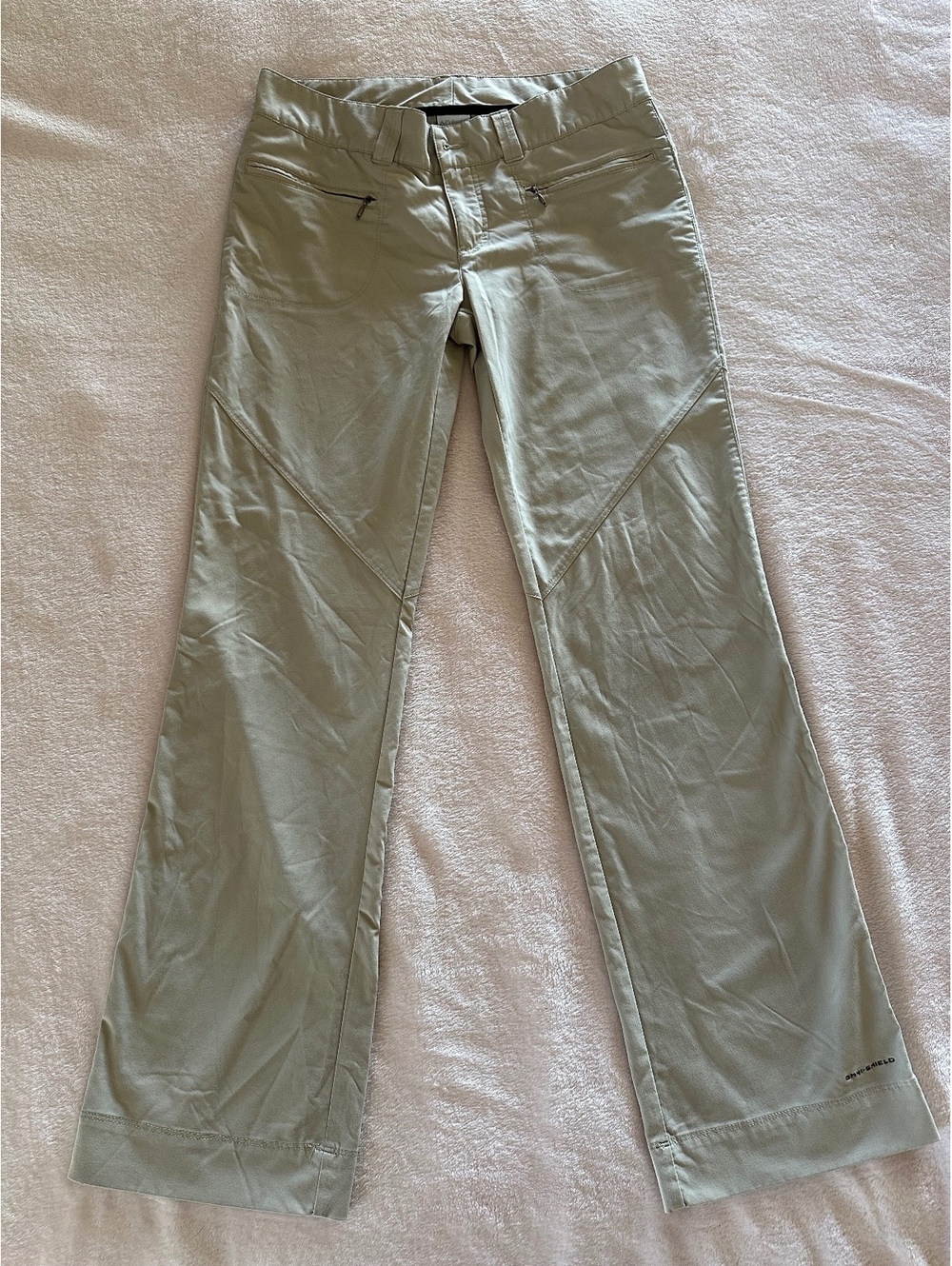 Columbia Women's Size 10 Regular Mumbai Mover II Hiking Pants Tan Khaki